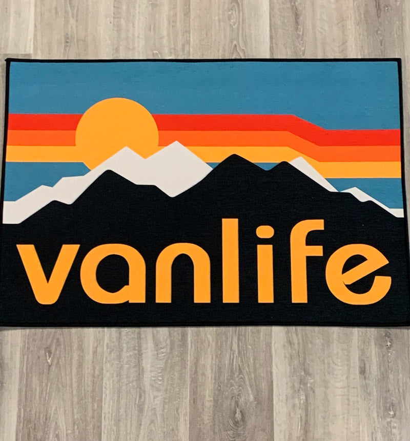 Vanlife Retro Rug Outdoor Matting Company