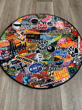 Load image into Gallery viewer, Retro Sticker Rug
