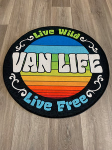 Vanlife - Live Wild, Live Free