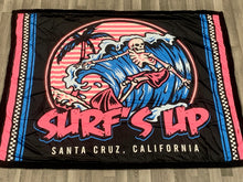 Load image into Gallery viewer, Surfs Up - Sherpa Fleece Blanket

